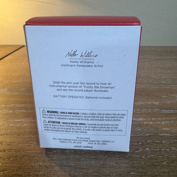 2023 Hallmark Look At Frosty Go The Snowman Keepsake Christmas Tree Ornament NEW - Picture 3 of 4